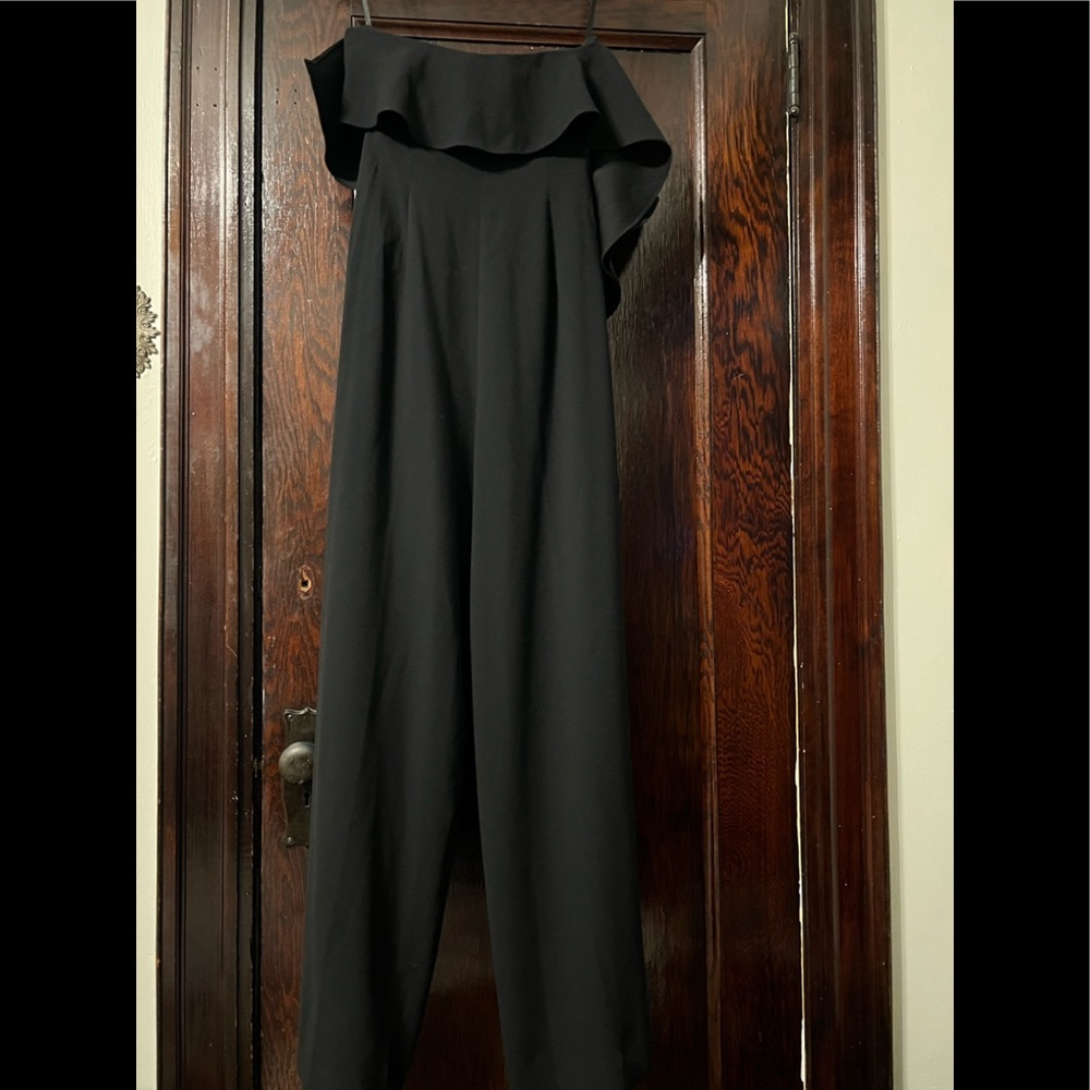 Ted Baker side-ruffle jumpsuit